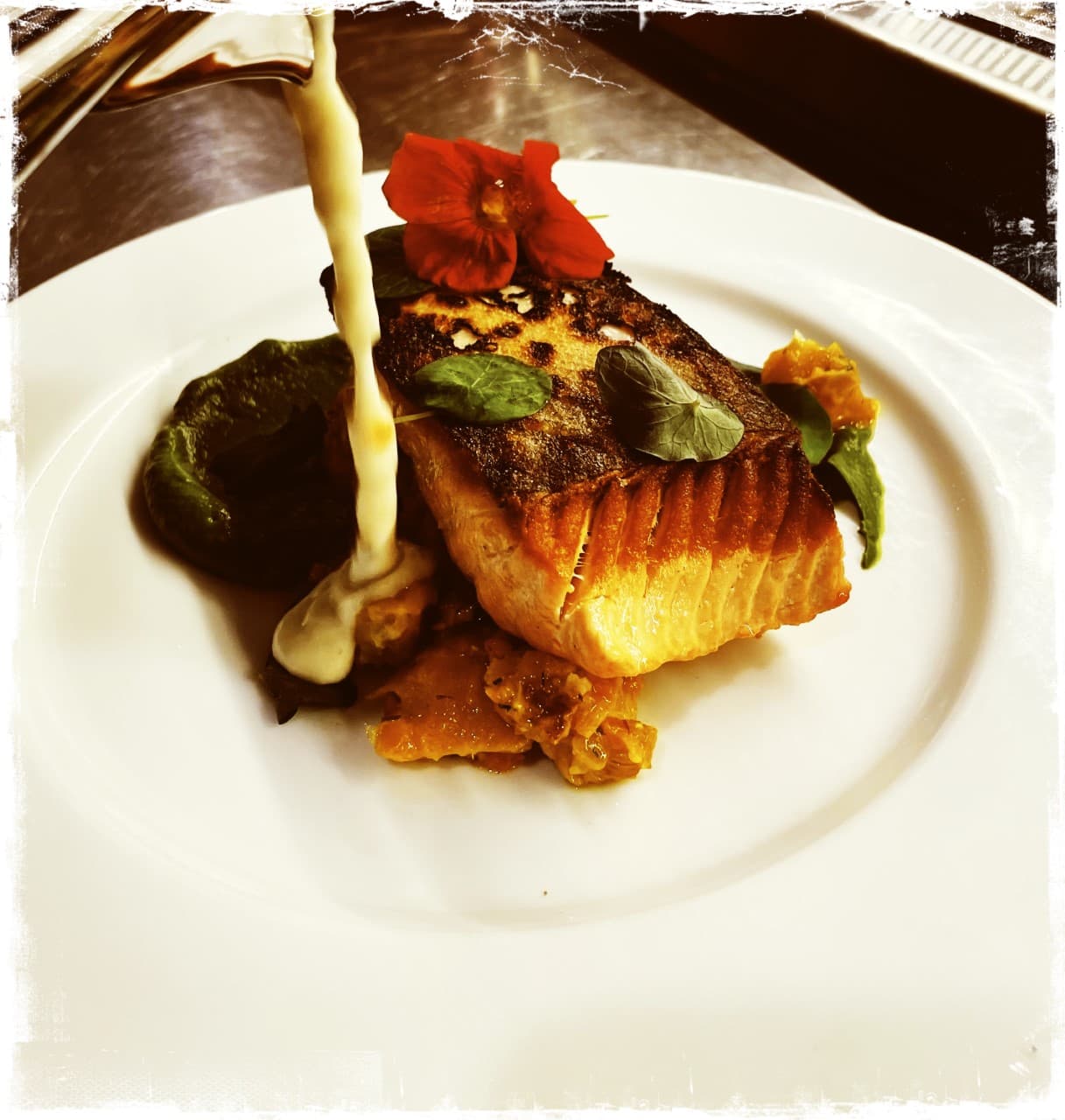 Fresh sustainably sourced seafood at Montrio in Monterey