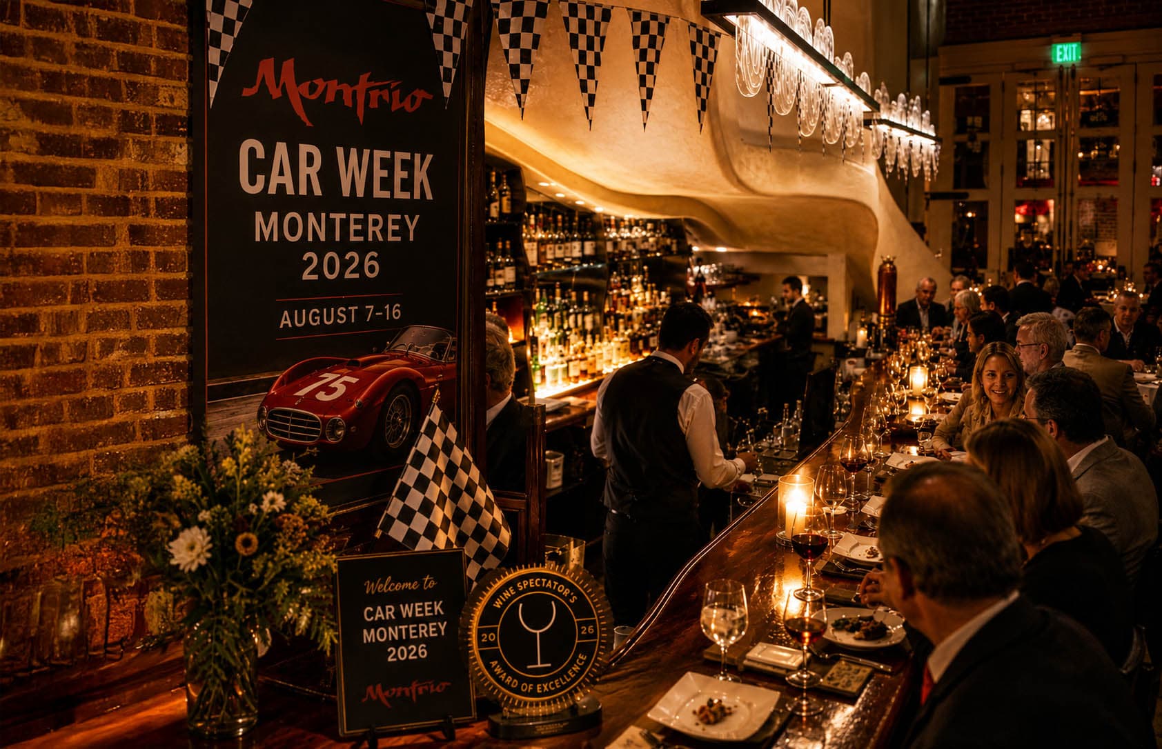 Where to Dine During Monterey Car Week 2026 — A Guide to the Peninsula's Best Table