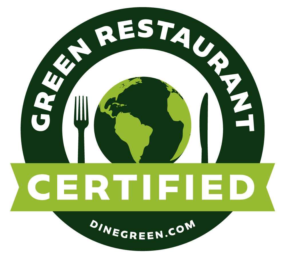 green restaurant certified - montrio bistro - dinegreen.com