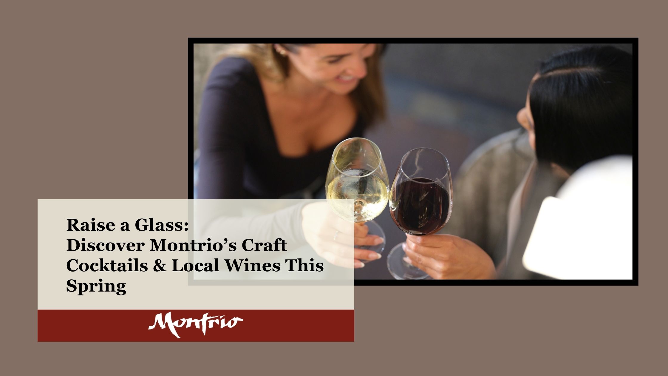 Craft cocktails and wine at Montrio in Monterey